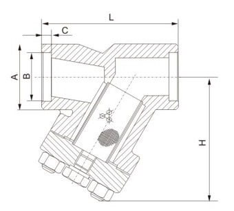 锻钢Y型过滤器 (图1)